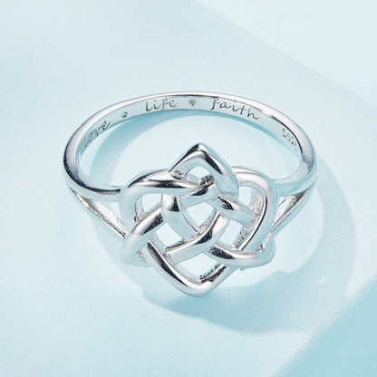 925 Sterling Silver Ring Size 6.0 with Platinum Plating by Bids.com