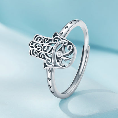 925 Sterling Silver 1.1mm Pavé Setting CZ Ring  DestGlow