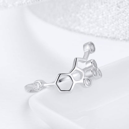 925 Sterling Silver 0.2cm Wide Ring for Women  DestGlow
