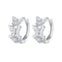 S925 Sterling Silver Earrings with Plated Platinum for Women  DestGlow