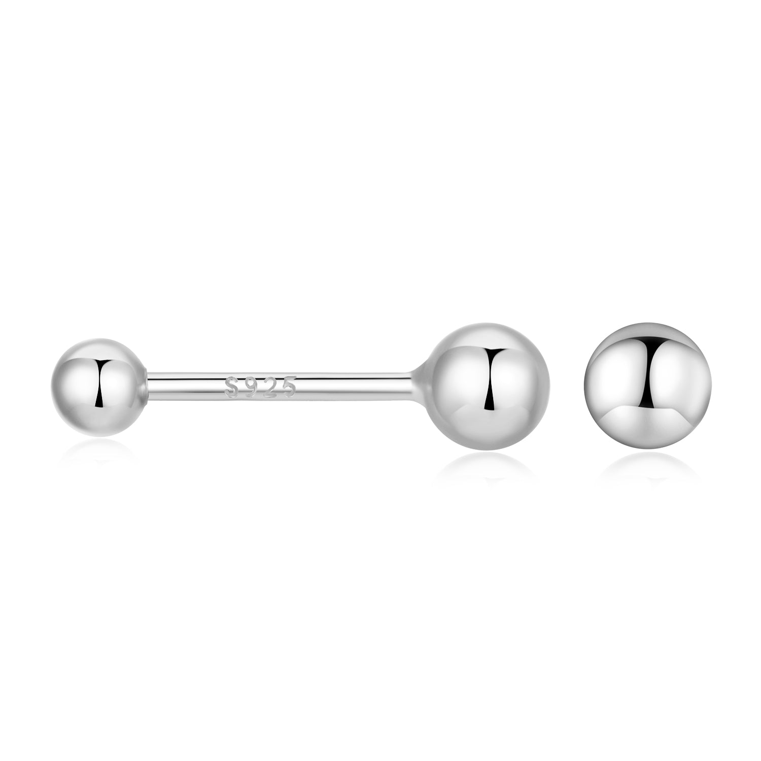 925 Sterling Silver Plated Platinum Dangle Earrings for Women  DestGlow