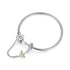 925 Sterling Silver Adjustable Length 17cm Bracelet for Women  DestGlow