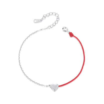925 Sterling Silver &amp; Plated White Gold 160+30mm Bracelet  DestGlow