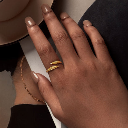 S925 Sterling Silver Gold Plated 0.16cm Ring  DestGlow
