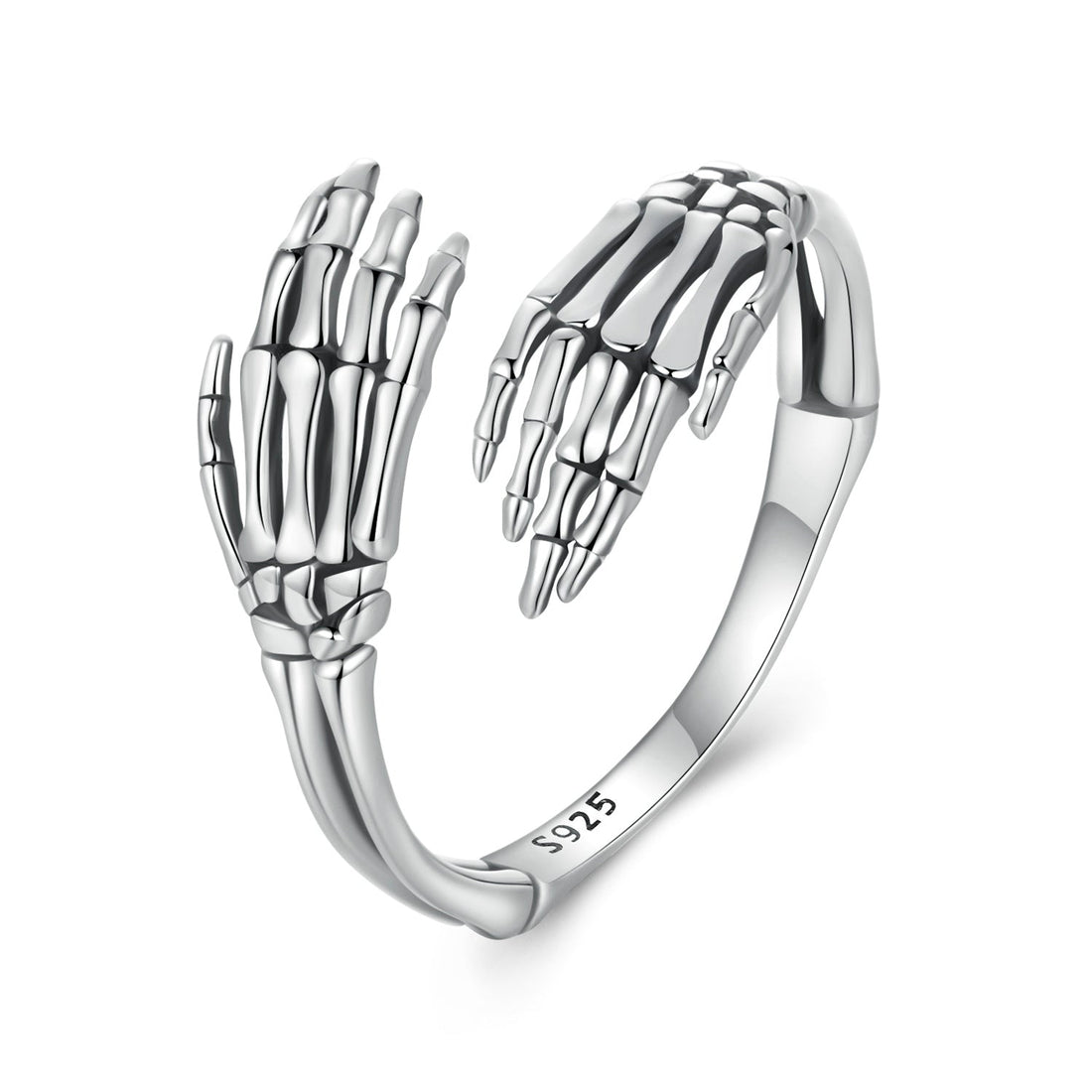 925 Sterling Silver Oxidized 0.2cm Ring  DestGlow