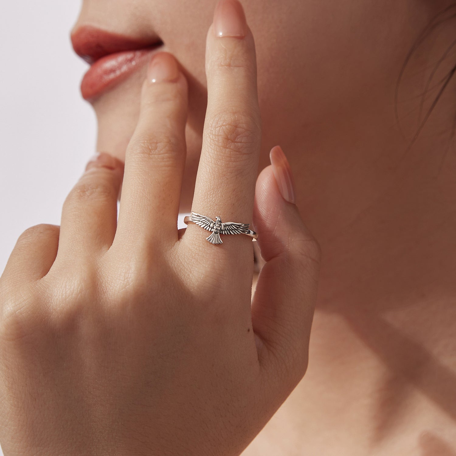 925 Sterling Silver Oxidized Ring for Men  DestGlow