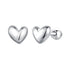 925 Sterling Silver Plated Platinum 5mm Earrings for Women  DestGlow