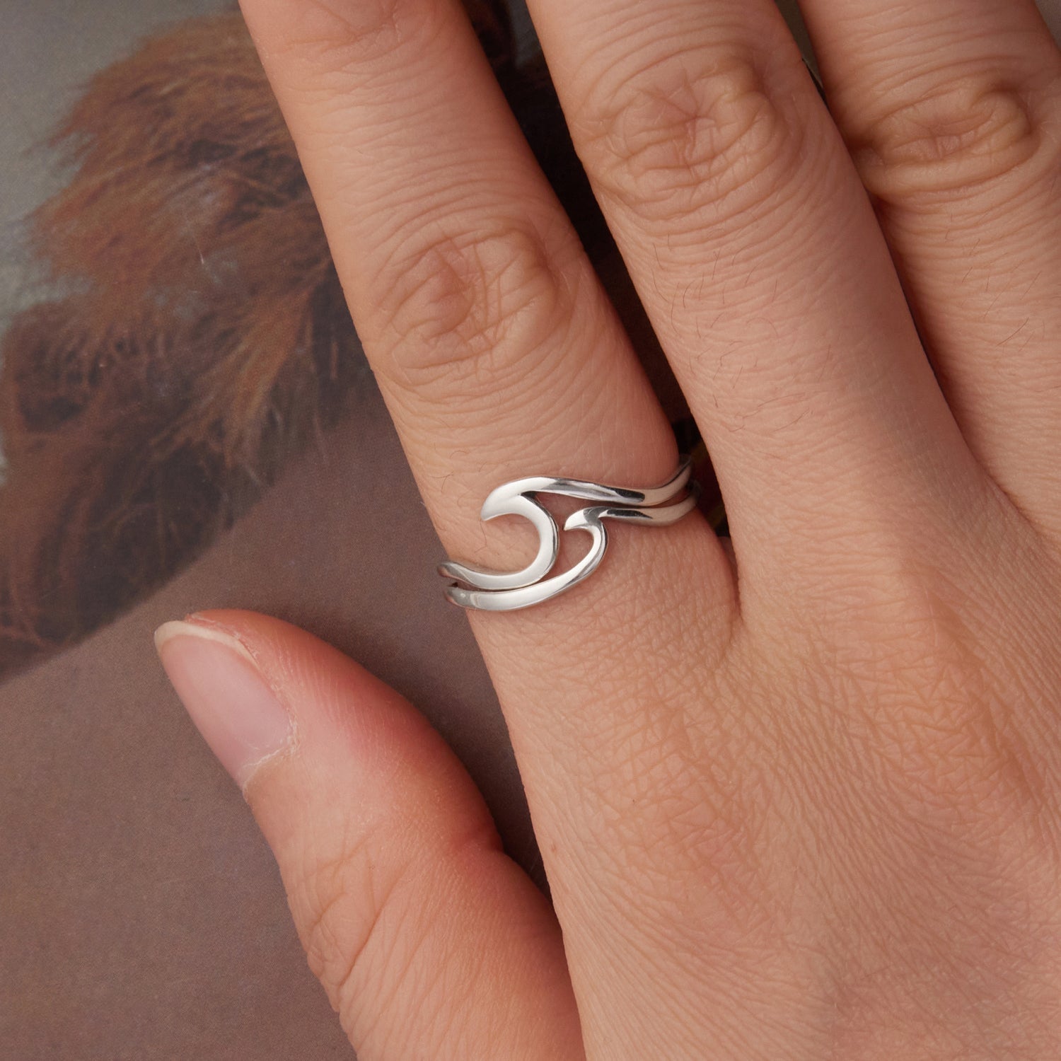 925 Sterling Silver Oxidized Ring for Men - Width 0.3-1.1cm  DestGlow
