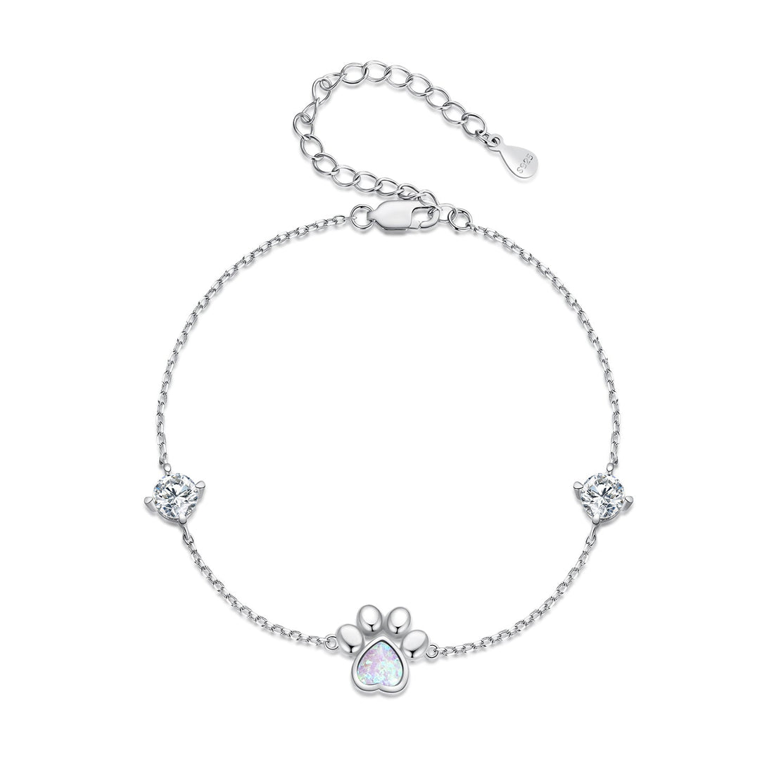 925 Sterling Silver Translucent Opal Bracelets for Women  DestGlow