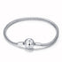 925 Sterling Silver Plated Platinum 17cm Bracelet for Men  DestGlow