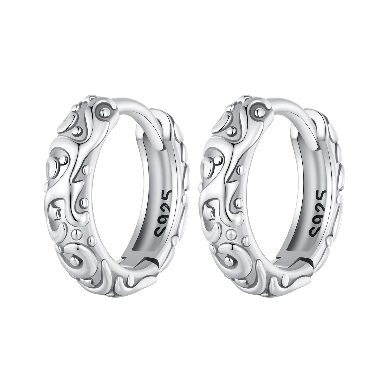925 Sterling Silver Oxidized Earrings for Women  DestGlow