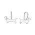 925 Oxidized Silver Earrings 17mm for Women  DestGlow