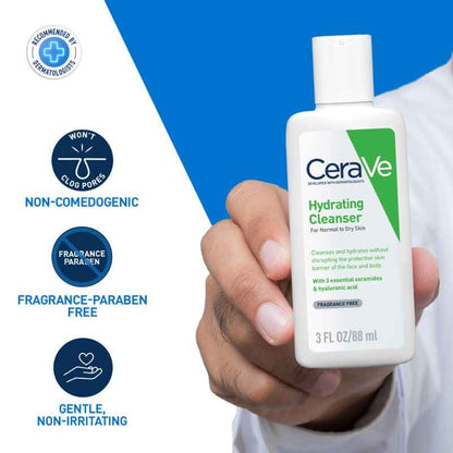 Cerave Hydrating Cleanser for Normal to Dry Skin
