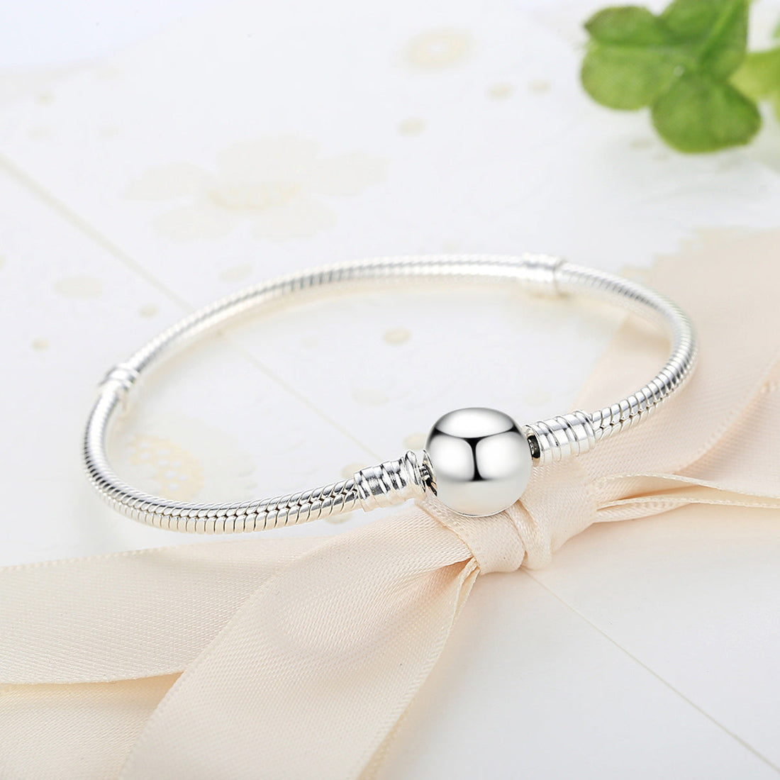 925 Sterling Silver 17CM Bracelet  DestGlow