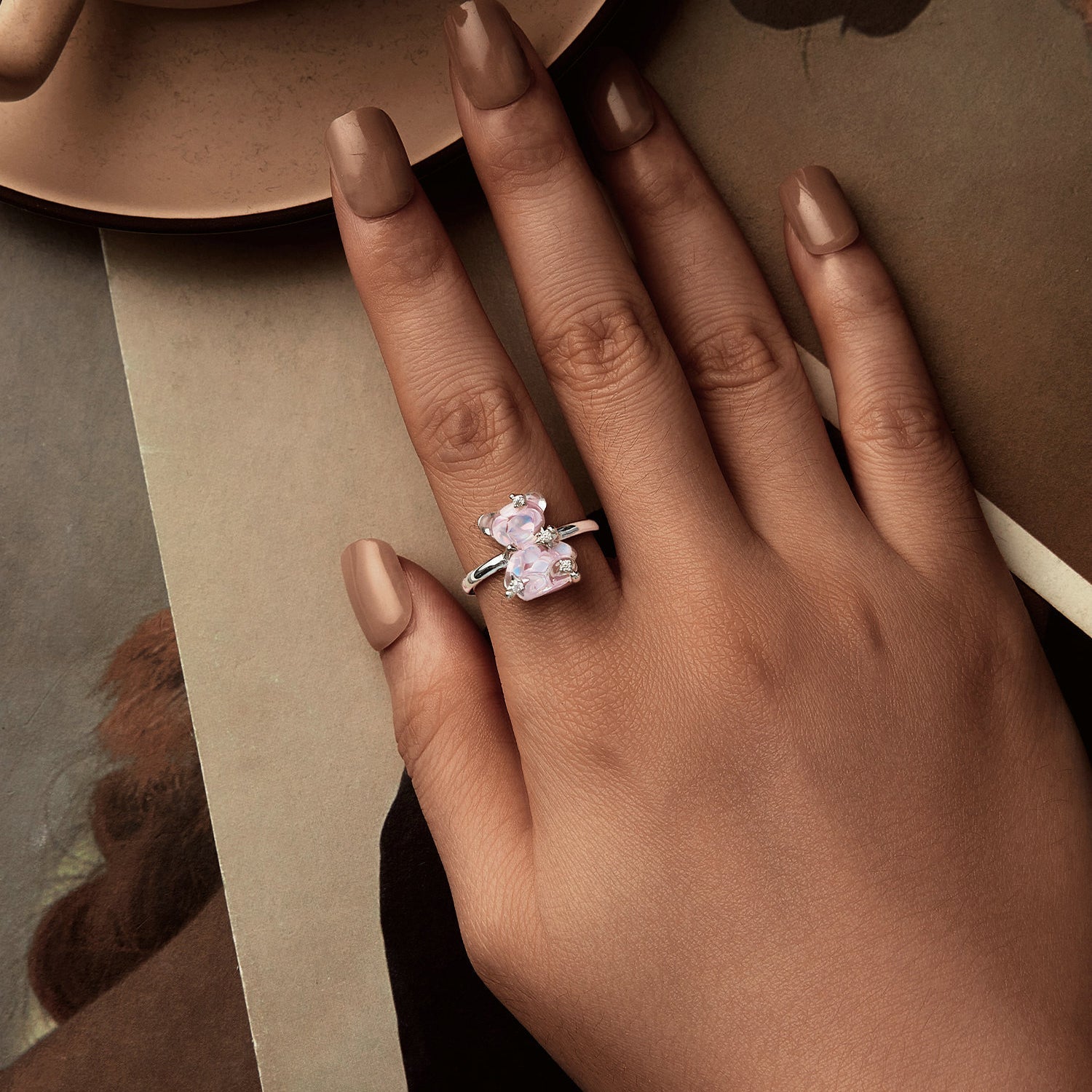 925 Sterling Silver Ring with Pavé Setting CZ for Women  DestGlow