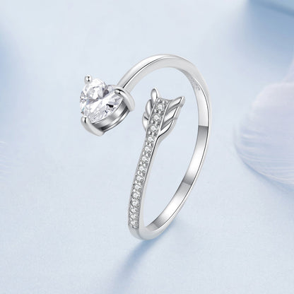 925 Sterling Silver Oxidized Pavé Setting CZ Ring  DestGlow