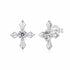 925 Sterling Silver 0.30 Carat Genuine Moissanite Earrings for Women  DestGlow