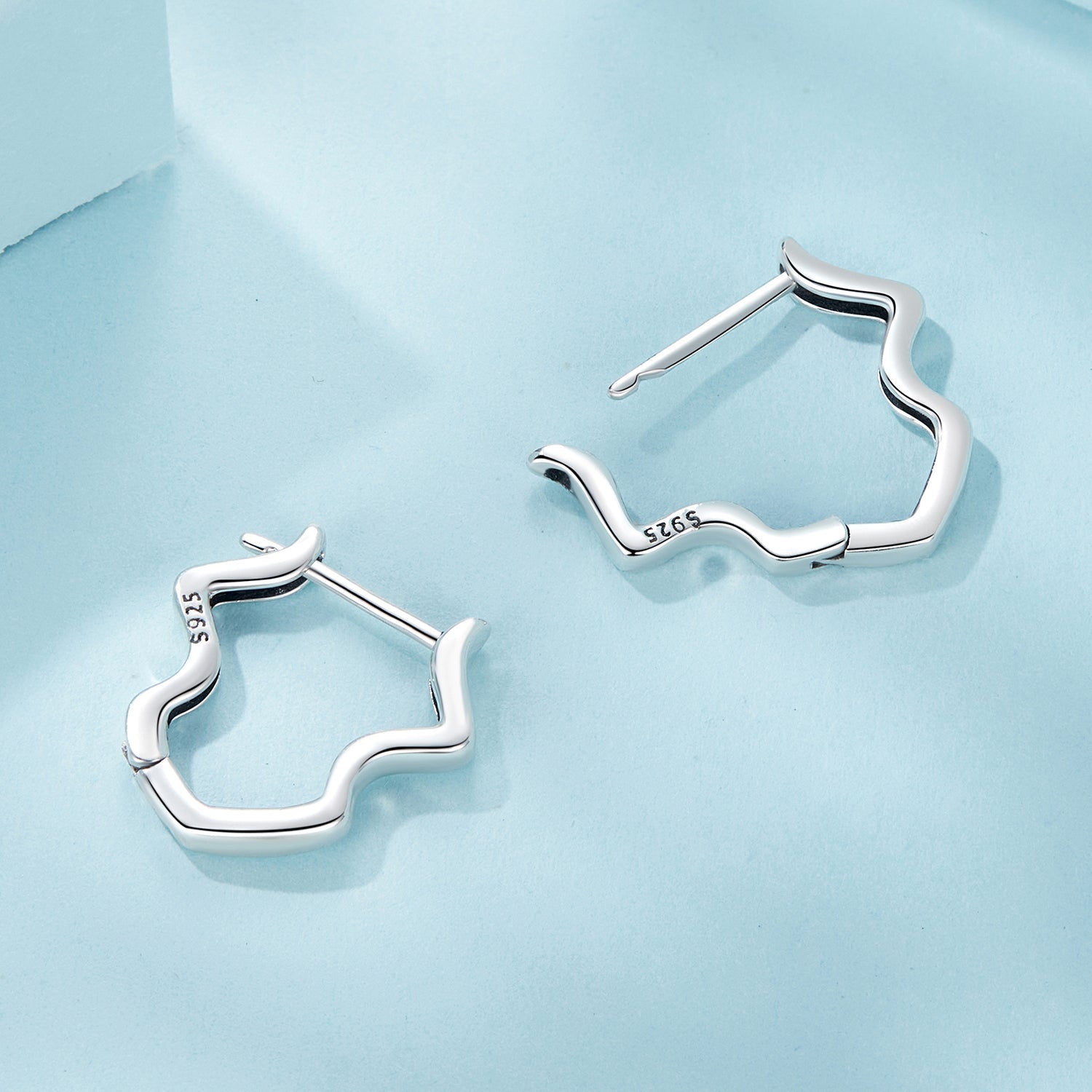 925 Sterling Silver &amp; Oxidized Silver Earrings for Women  DestGlow
