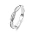 925 Sterling Silver Pavé Setting CZ Ring  DestGlow