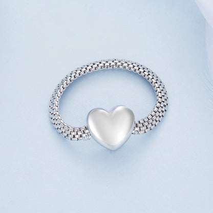 925 Sterling Silver 2.5mm Width Ring for Women by Bids.com