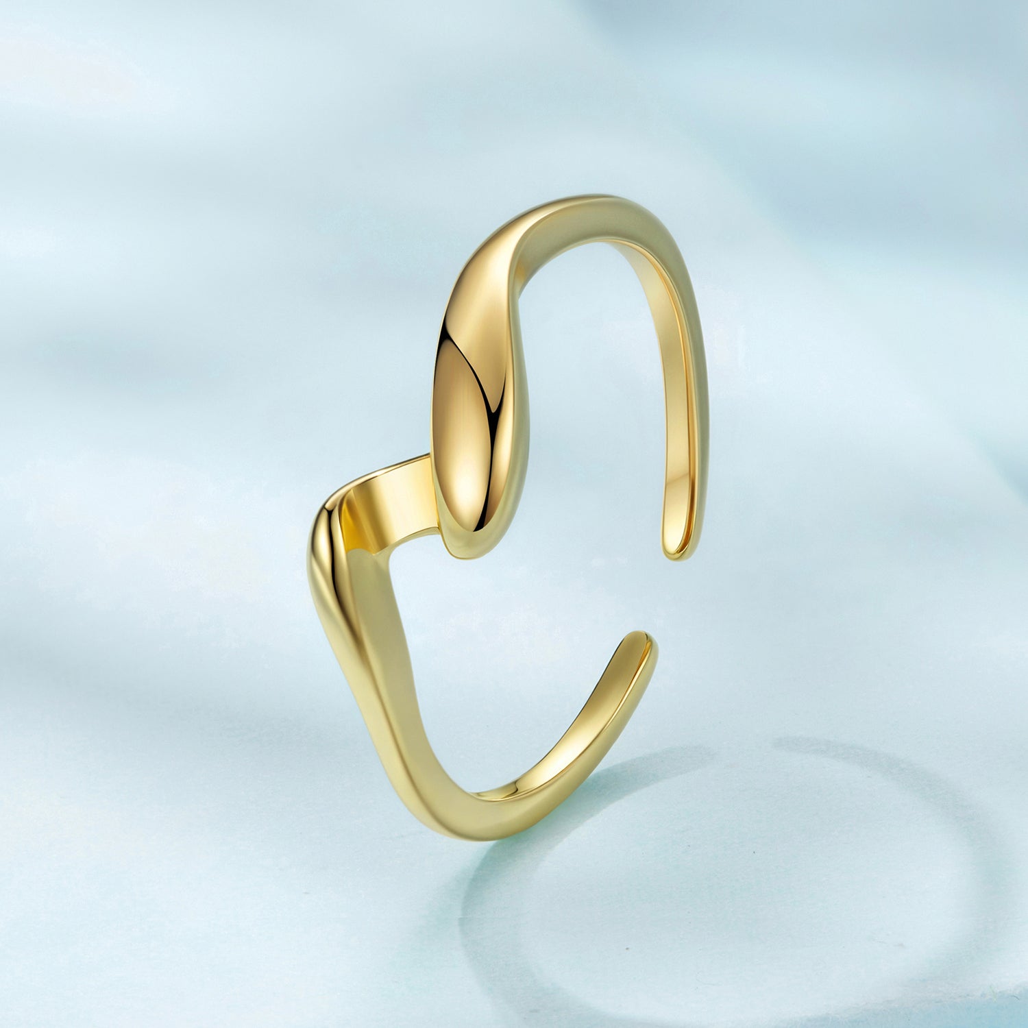 925 Sterling Silver White Gold Plated Ring for Women  DestGlow