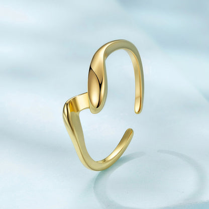 925 Sterling Silver White Gold Plated Ring for Women  DestGlow