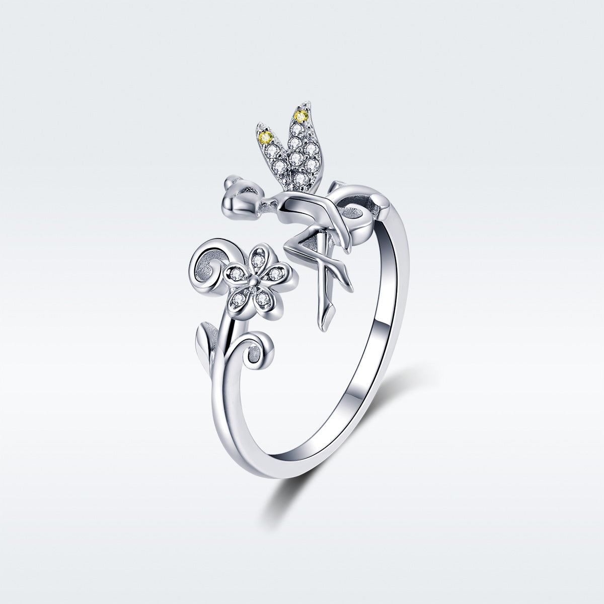 925 Sterling Silver Ring for Women - 0.2cm Width by Bids.com