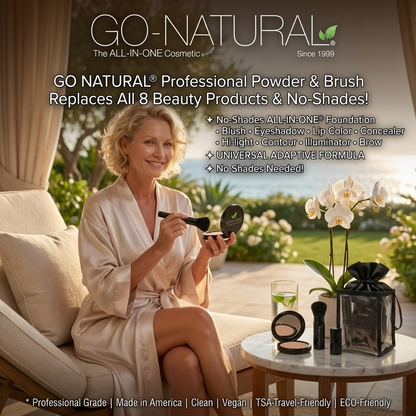 GO NATURAL® ALL-IN-ONE® Powder - Travel Gift Set  DestGlow