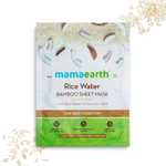 Mamaearth Rice Water Bamboo Sheet Mask