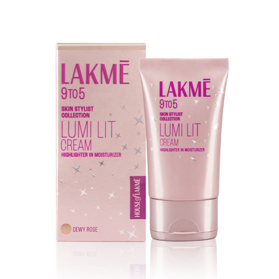 Lakme 9 To 5 Lumi Strobe Cream Highlighter + Moisturizer + Primer