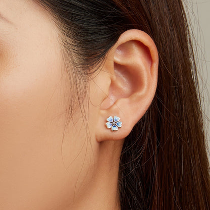 925 Sterling Silver Enamel Earrings for Women  DestGlow
