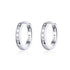 925 Sterling Silver Earrings with Pavé Setting CZ for Women  DestGlow