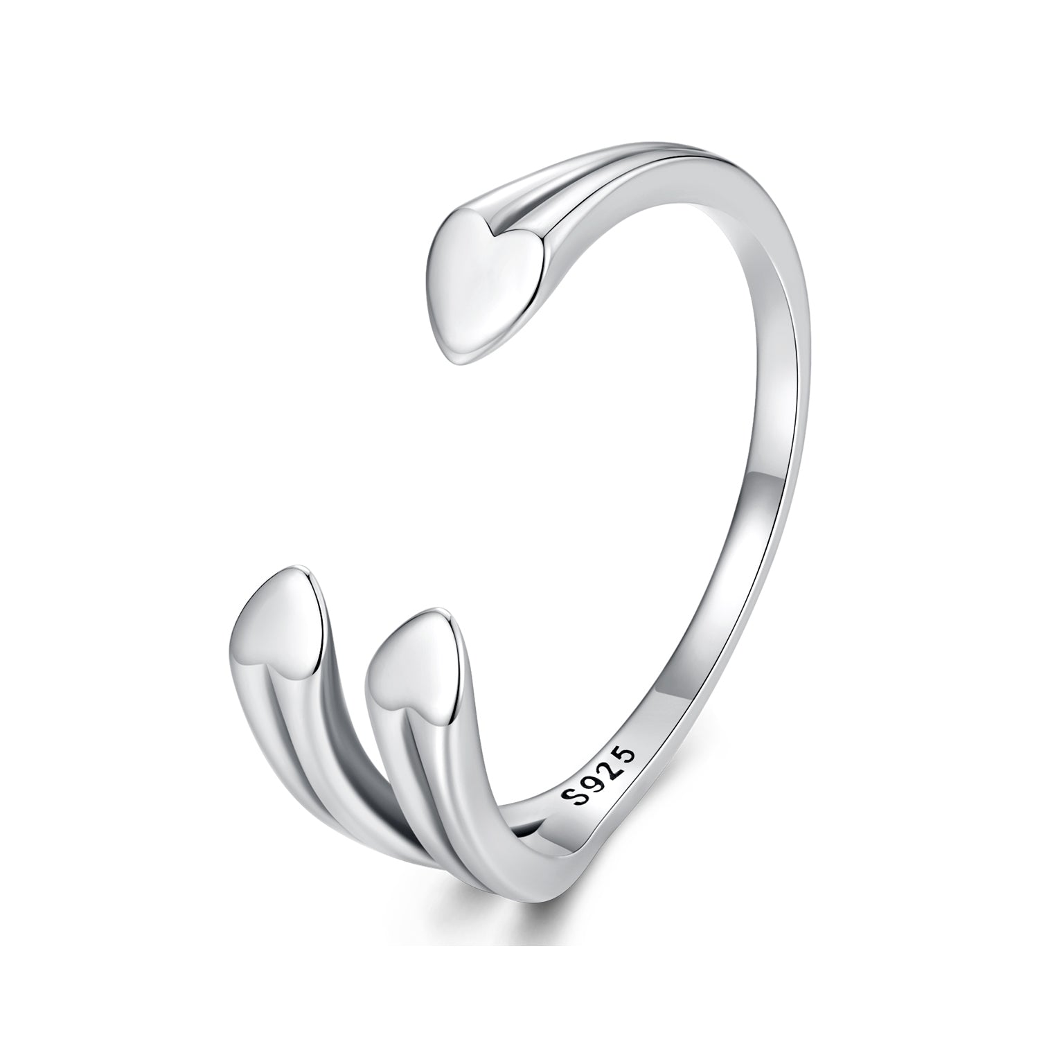 925 Sterling Silver Oxidized 0.15-0.8cm Ring  DestGlow