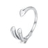 925 Sterling Silver Oxidized 0.15-0.8cm Ring  DestGlow