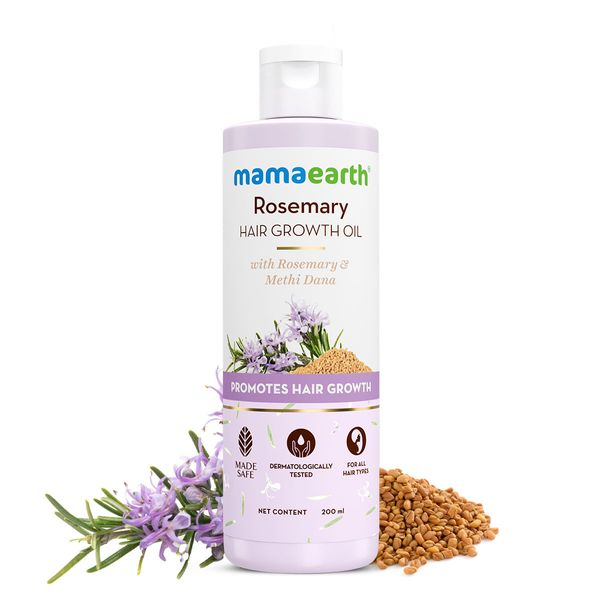 Mamaearth Rosemary Hair Growth Oil with Rosemary &amp; Methi Dana
