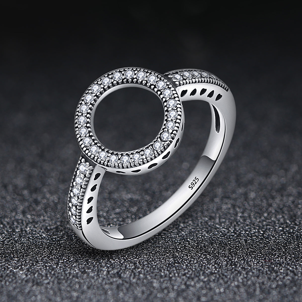 925 Sterling Silver Size 6.0 Ring for Women  DestGlow