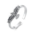 925 Sterling Silver Oxidized Ring for Men  DestGlow