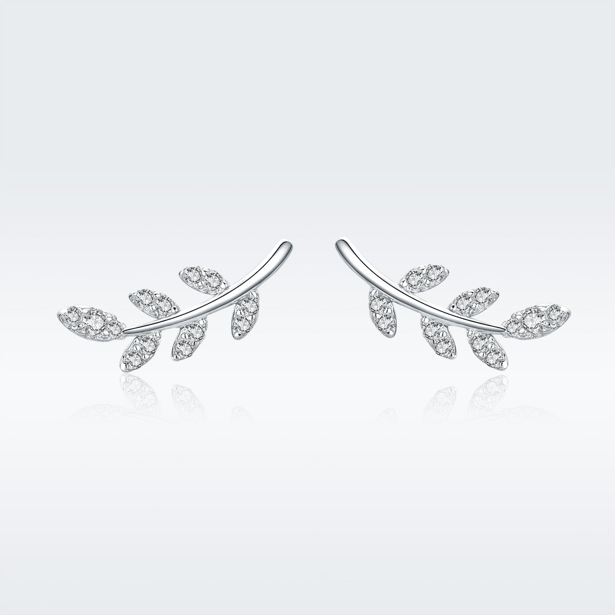 925 Sterling Silver Earrings with CZ  DestGlow
