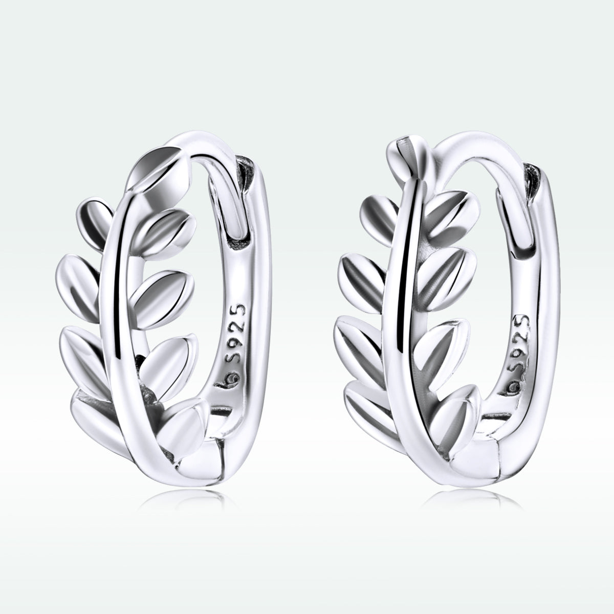 S925 Oxidized Silver Earrings 1.2*0.5cm for Women  DestGlow