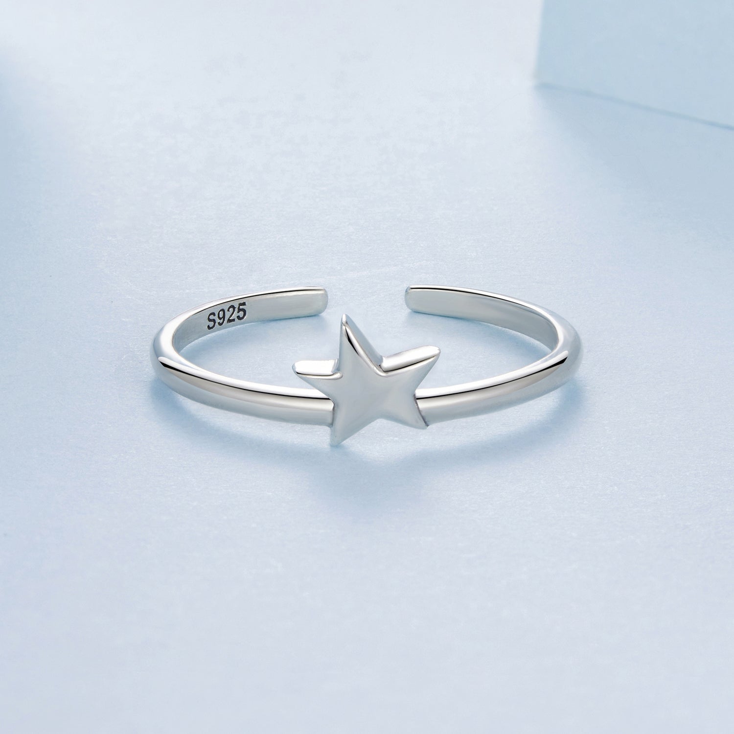 925 Sterling Silver Star Ring for Women  DestGlow