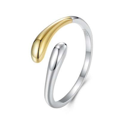 925 Sterling Silver &amp; Plated Gold &amp; Plated White Gold Rings  DestGlow