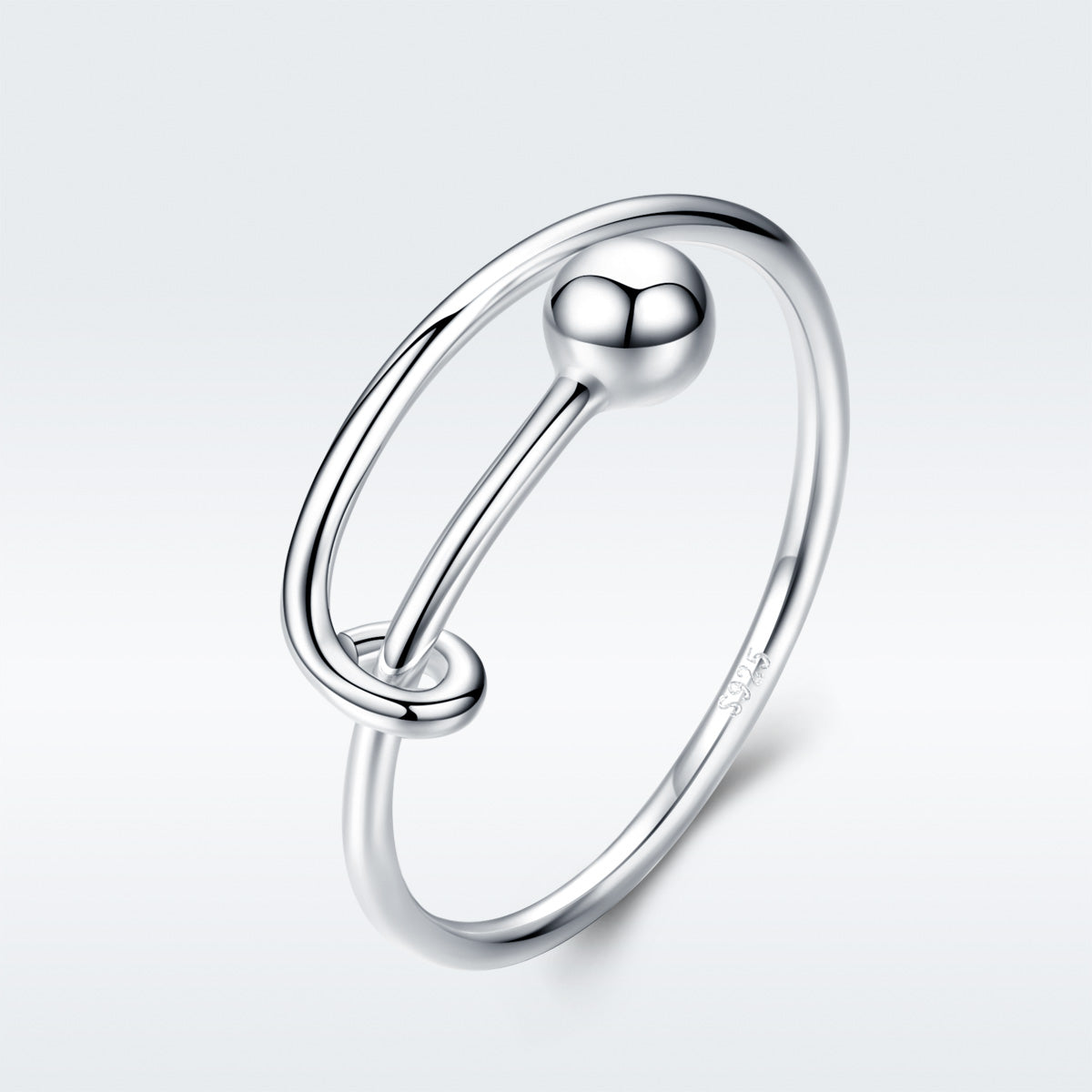 925 Sterling Silver Rings 0.4cm Width for Women by Bids.com