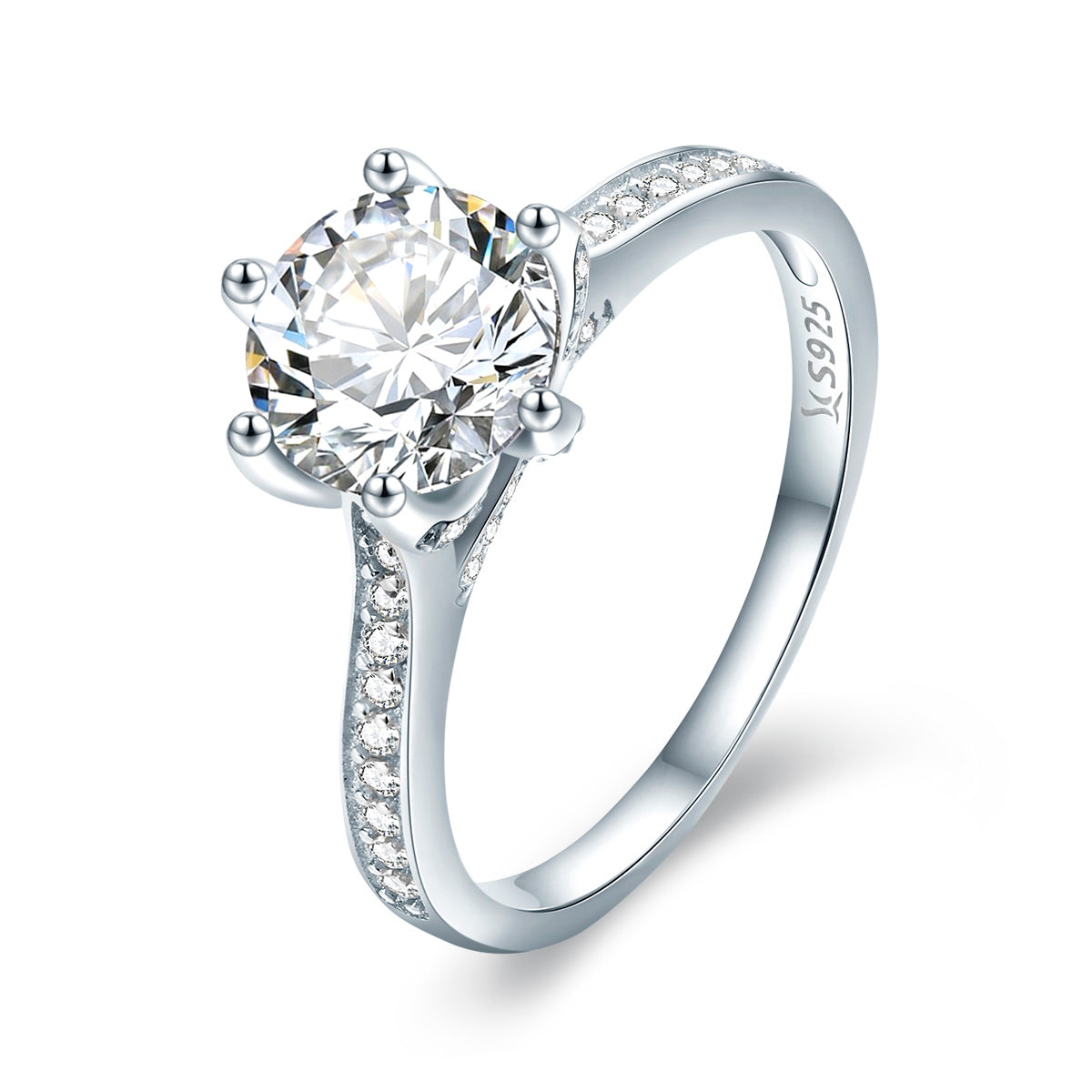 925 Sterling Silver Ring Size 6 for Women  DestGlow