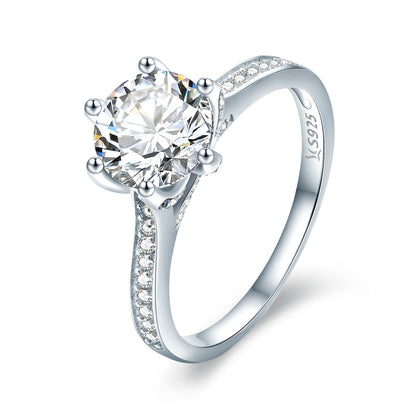 925 Sterling Silver Ring Size 6 for Women  DestGlow