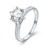 925 Sterling Silver Ring Size 6 for Women  DestGlow
