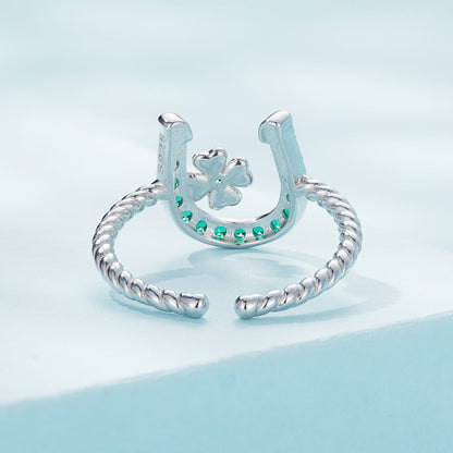 925 Sterling Silver Plated Platinum CZ Ring for Women by Bids.com
