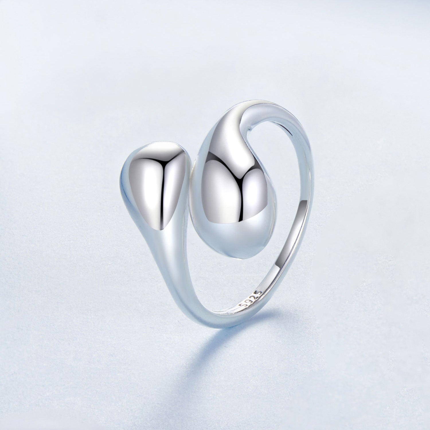 925 Sterling Silver Plated Gold Ring for Women  DestGlow