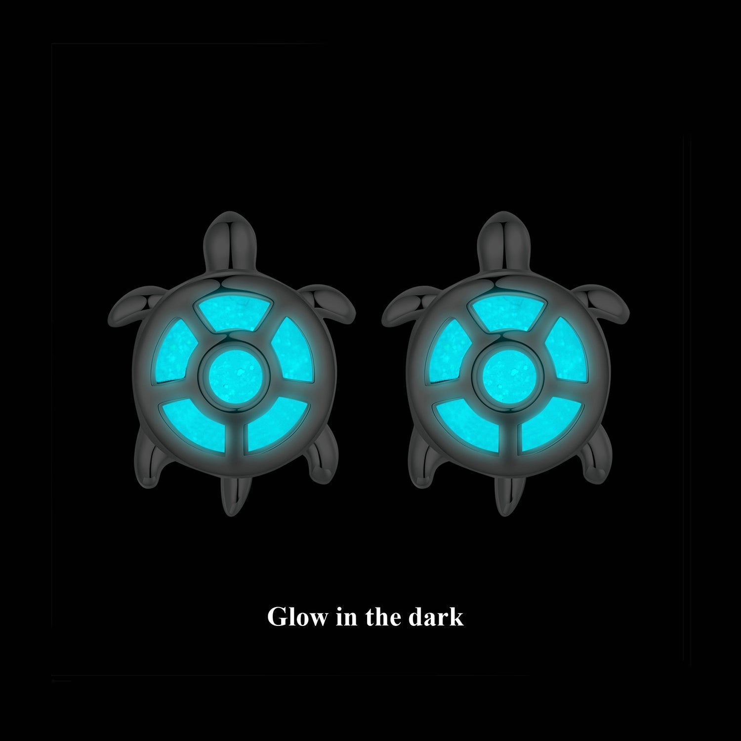 925 Sterling Silver Luminous Stone Earrings