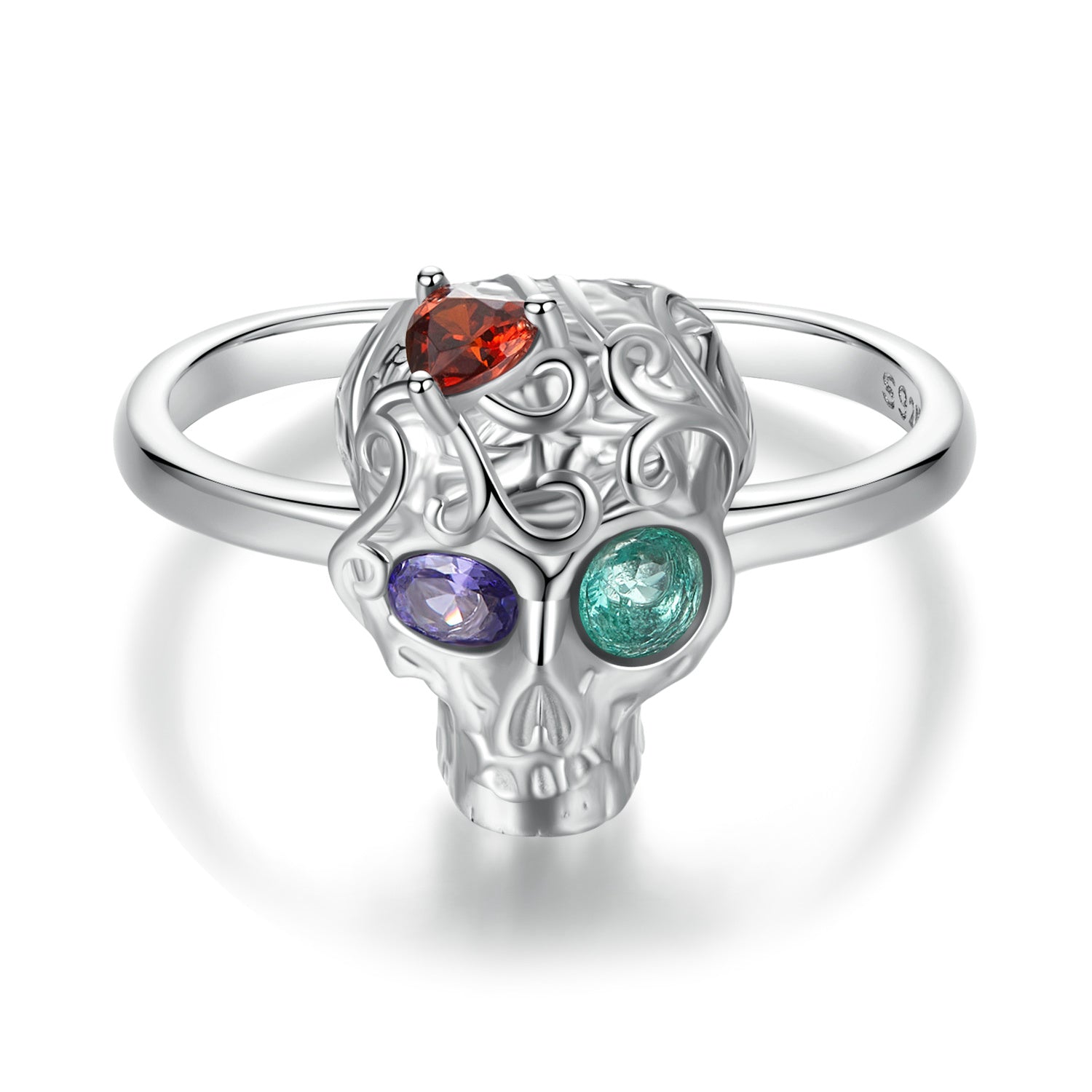 925 Sterling Silver Pendant 1.20x1.00cm with Pavé CZ for Women  DestGlow