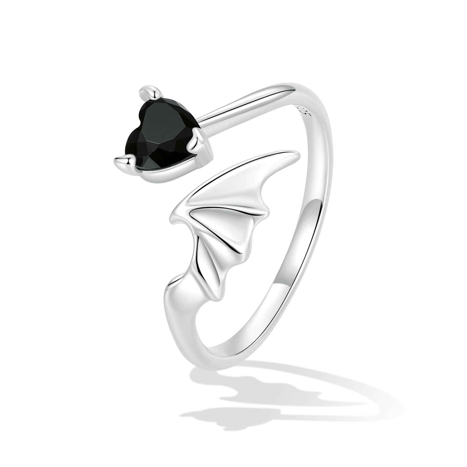 925 Sterling Silver Oxidized Pavé Setting CZ Ring  DestGlow
